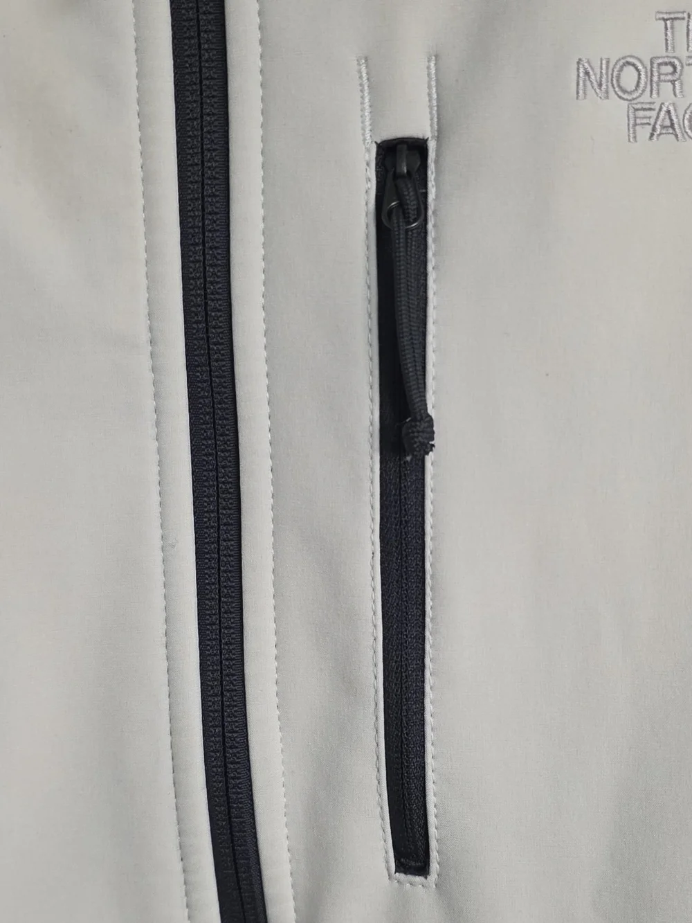The North Face right plastic